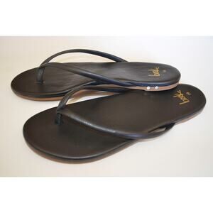 Beek Sunbeam Leather Flip Flop Sandal Size 10